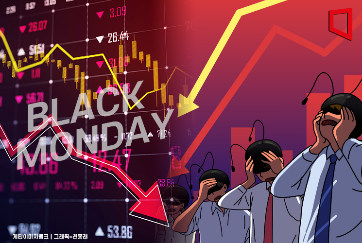 '블랙 먼데이' 이후 한달…저가 '줍줍'한 개인만 울상