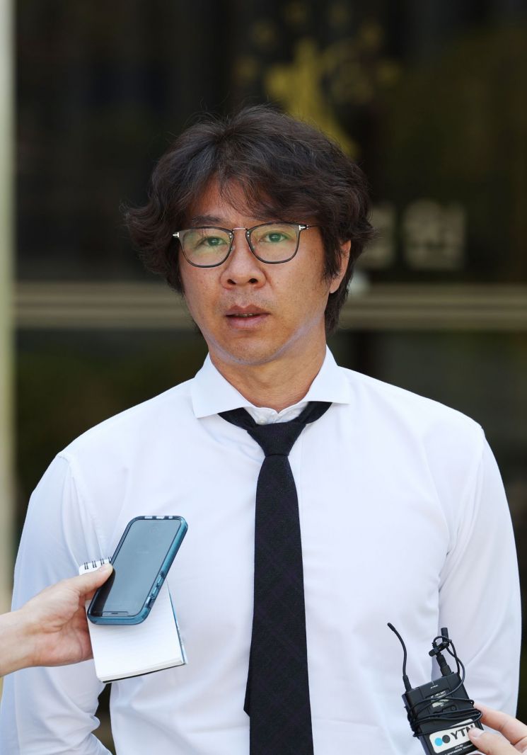 '도박자금 사기' 혐의로 법원 출석한 임창용. 연합뉴스