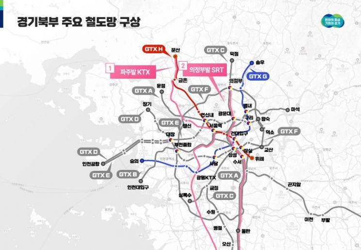 파주발KTX·의정부발SRT 2027년 시행… "북부시대 개막"