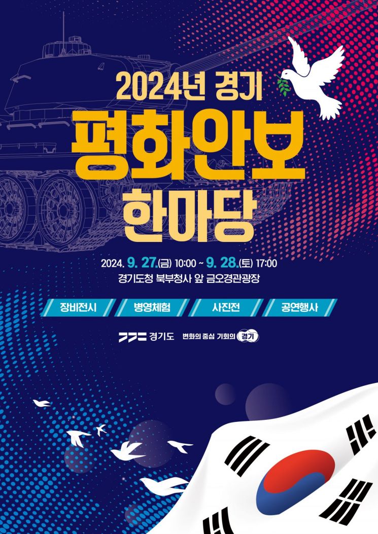 경기도, 민방위대 창설기념식·평화안보 한마당 27일 개최