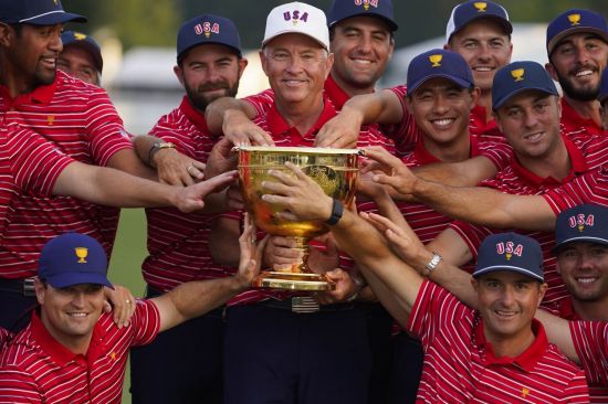 The U.S. team, which has built up a powerful force, is aiming for its 10th consecutive win in this year's President's Cup.