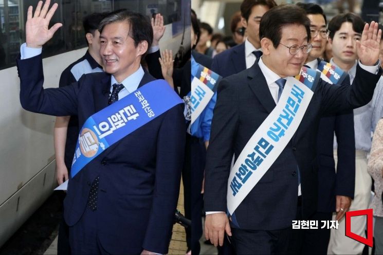 이재명, 전남 영광행…민주당 VS 조국혁신당 대결 격화