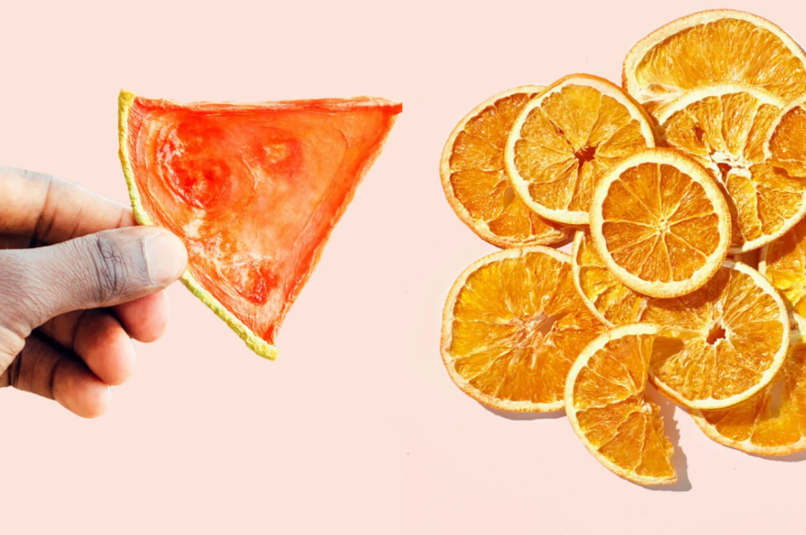 수박, 오렌지 등을 껍질까지 먹는 통과일 건조 스낵.[사진 출처=RIND(라인드)]