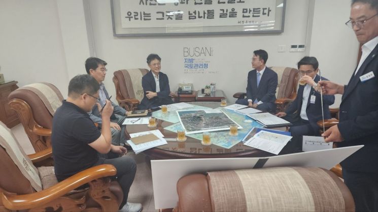 박동식 사천시장, 교통 문제 해결 부산지방국토관리청 방문