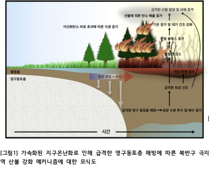 북극 산불이 몰고 올 기후재앙‥영구동토층 해빙의 악순환