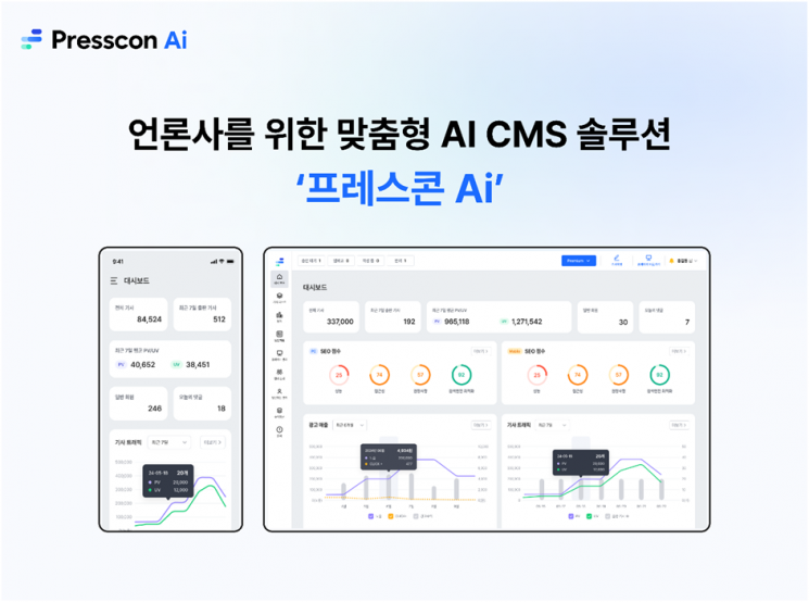 TDI그룹, 언론사 AI CMS 솔루션 '프레스콘Ai' 출시