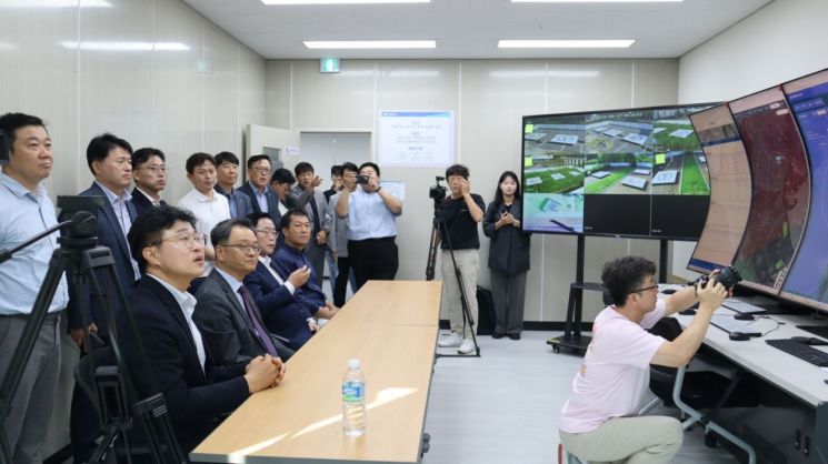 경기교통공사-양주시, ‘2024 드론 실증도시 구축사업’ 배송 시작