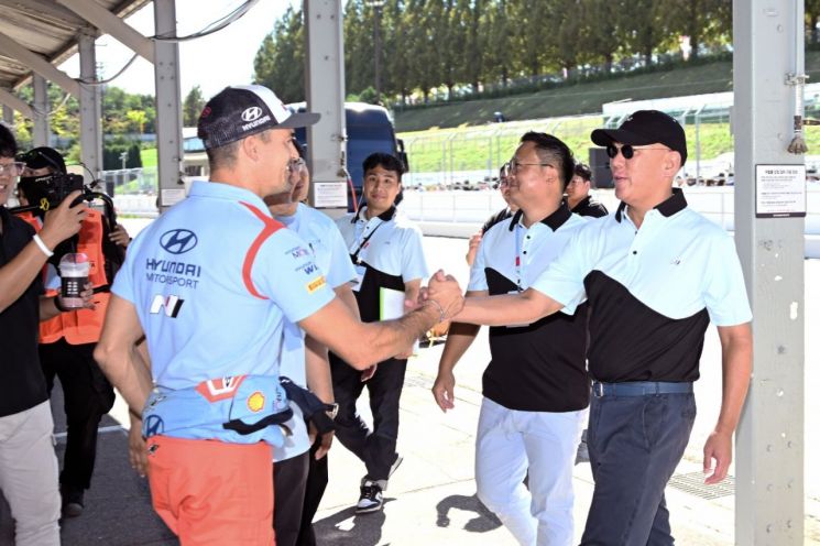 "車경주대회 저변 확산" N페스티벌 현장 찾은 정의선 회장