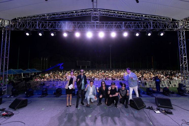 항공길 아래에서 펼쳐진 음악축제 ‘양천 락(樂)페스티벌’