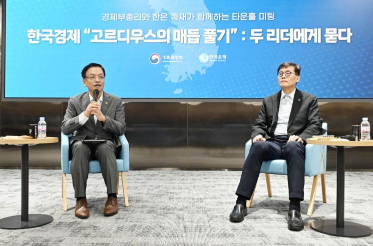 최상목·이창용 "낡은 경제구조 한계...구조개혁 더는 미룰 수 없어"