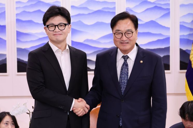 우원식·한동훈 "의정 대화해야"…여야의정 협의체 구성 공감대 
