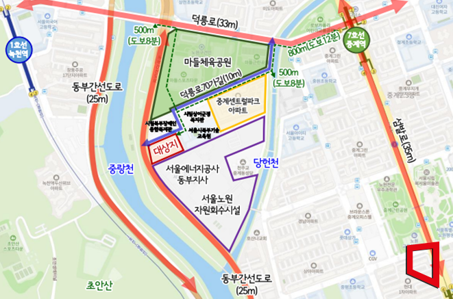 노후 임대아파트 '상계마들' 재정비 사업계획 승인…연내 철거, 28년 준공