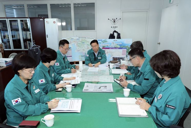 창원특례시 진해구, 태풍 대비 상황판단회의 열고 예찰활동 적극 대응