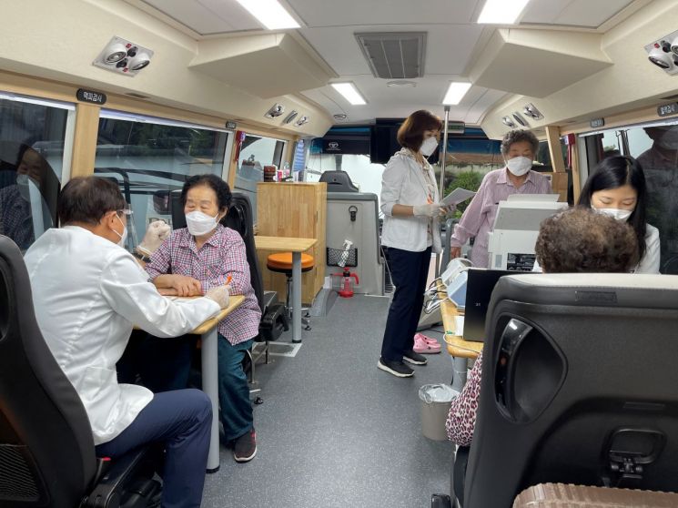 노원구, 찾아가는 보건소 이동건강버스 운영