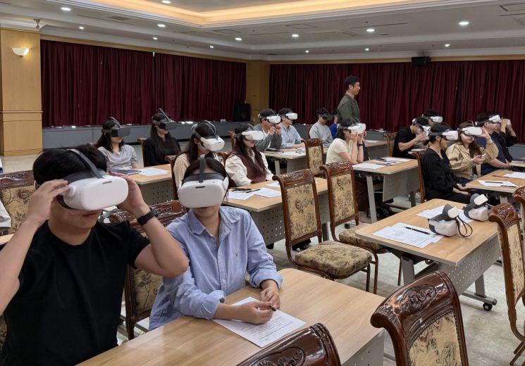 부산도시공사, 가상현실 콘텐츠 활용 안전체험 실시