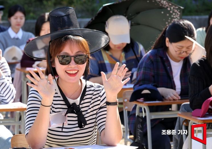 [포토] 받아쓰기 대회에 왔어요