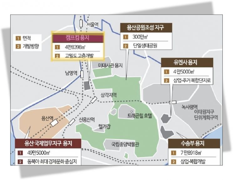 [단독]용산 캠프킴 일대서 100배 발암물질… 서울시 "누출 막아달라" 요청