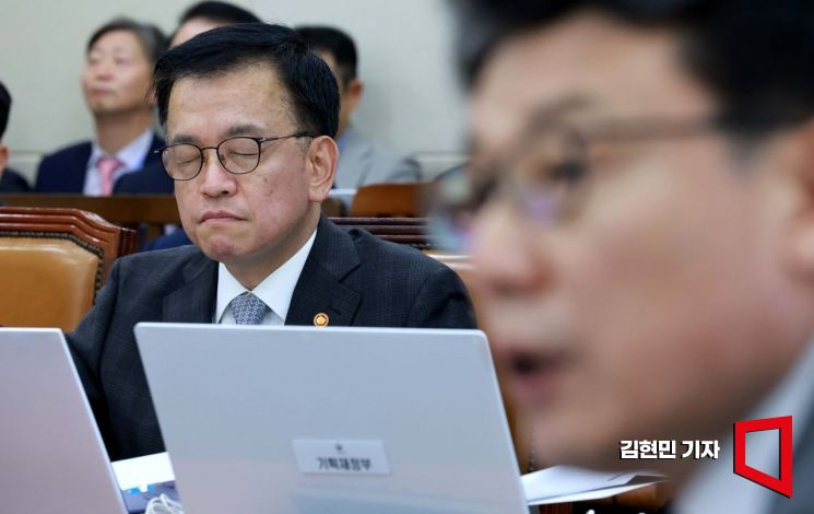 [포토] 눈 감은 최상목 경제부총리