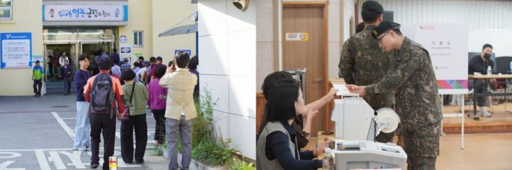 영광군수 재선거, 초박빙 속 사전투표 열기 '후끈'