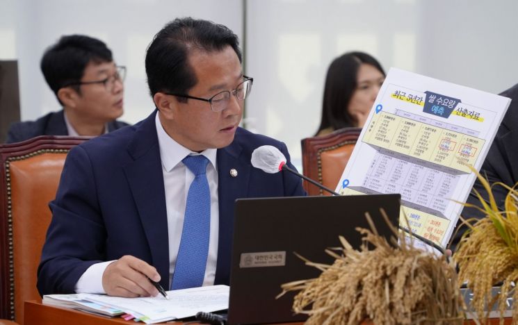 문금주 “농진청, 농가 정보제공 시스템 개선 필요”