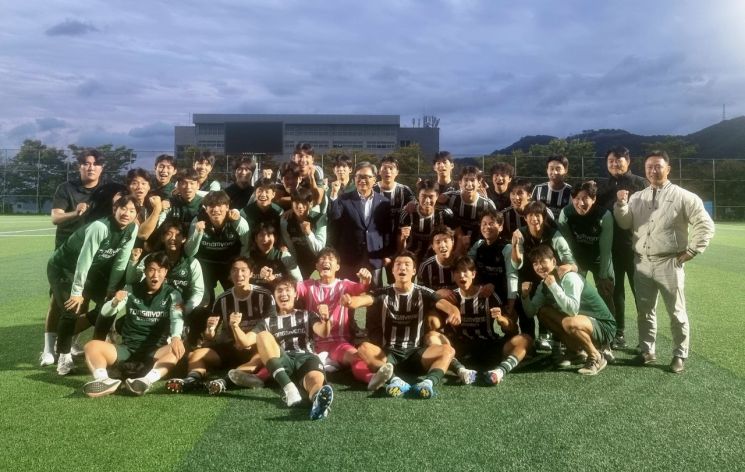 동명대 축구, 전국체전 준결승 진출 ‘동메달 확보’