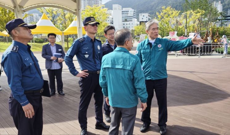 “안전이 최우선” … 창원특례시, 마산가고파국화축제장 합동 점검 펼쳐