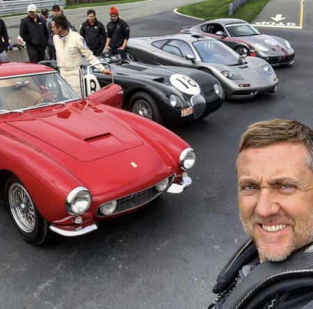 Ian Poulter's hobby is collecting cars. (Photo courtesy of Ian Poulter’s Instagram)