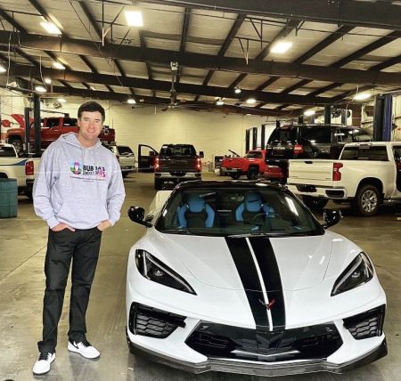 Bubba Watson's love for cars is so special that he became the co-owner of a Chevrolet dealership. (Photo courtesy of Bubba Watson’s Instagram)