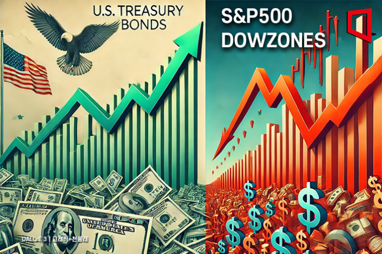 [뉴욕증시]국채 금리 상승에 짓눌린 투심…다우·S&P500 하락