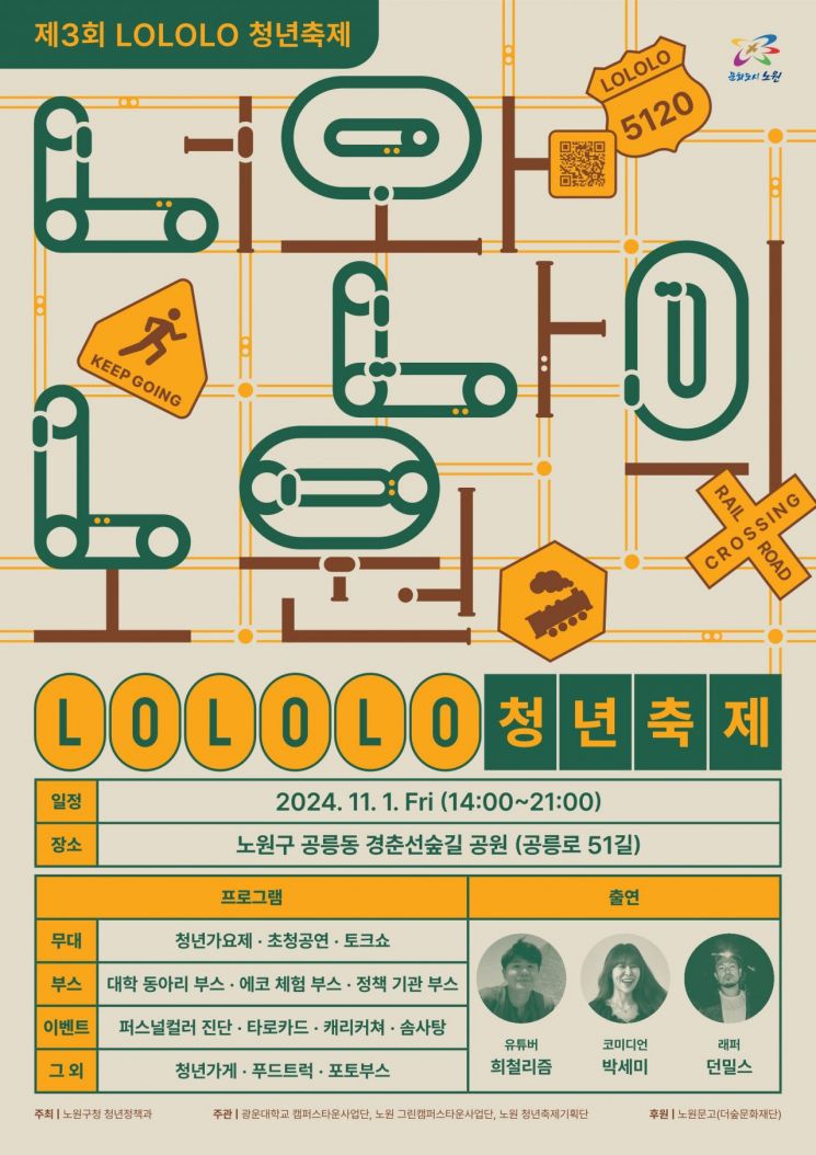   노원구 'LOLOLO(너와 나의 노원)  청년 축제' 개최 