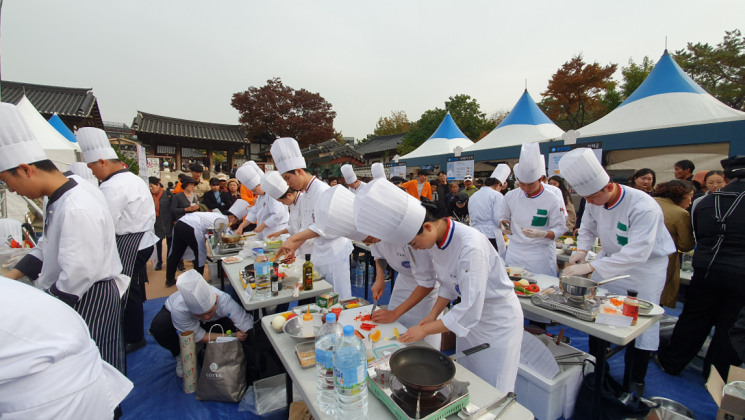 김밥쿠킹 대회 자료사진 [사진제공=김천시]