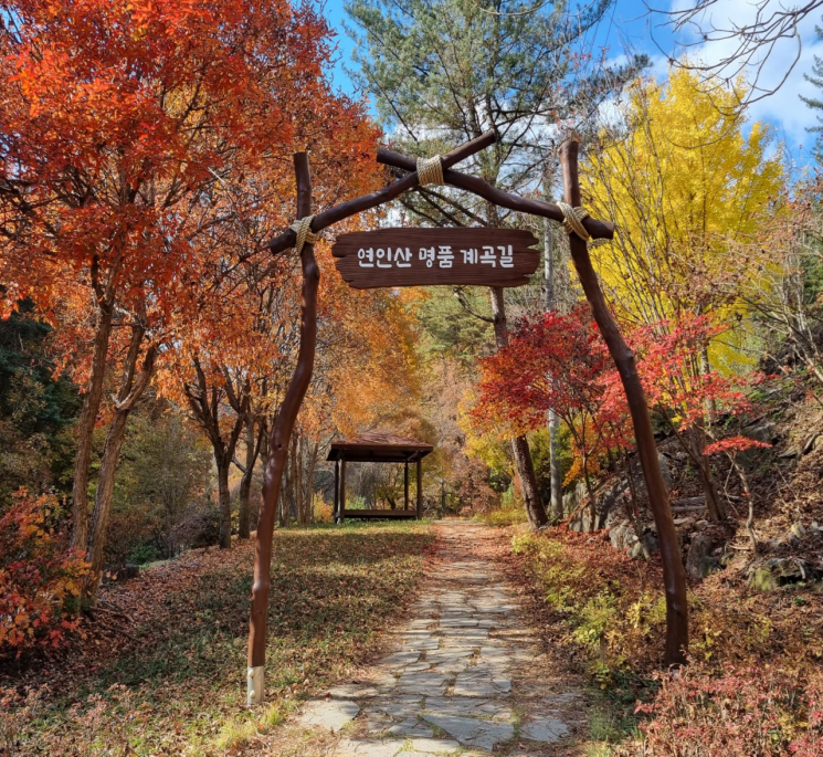 가평 연인산 명품 계곡길, 산림청 '5대 명품숲길'에 선정