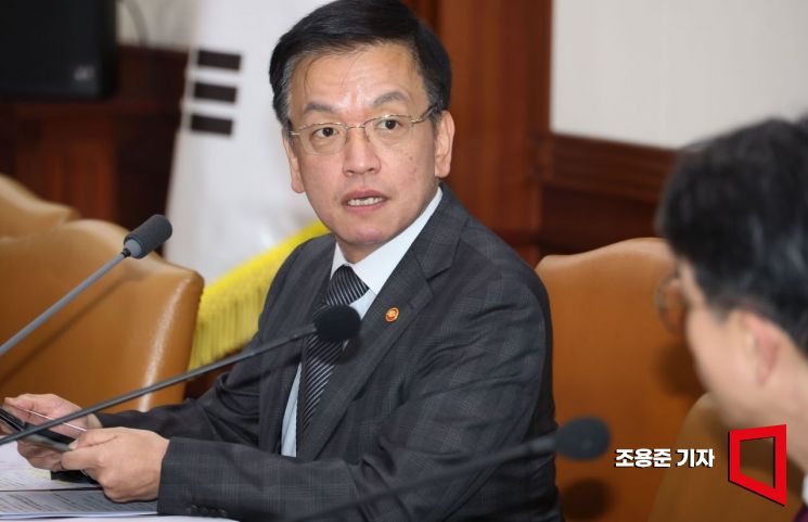 [포토] 경제장관회의에서 발언하는 최상목 부총리