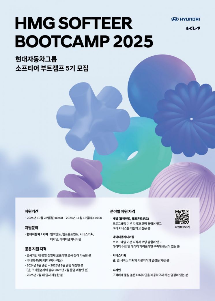 SW인재 모여라…현대차·기아 '소프티어' 부트캠프 모집