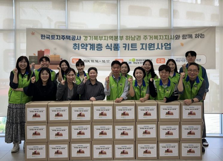 한국토지주택공사 하남권주거복지지사, 식품 키트 지원사업