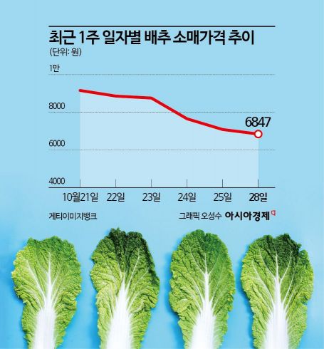 '종가' 김치 온라인몰 주문 재개…40일 '배추 대란' 숨통