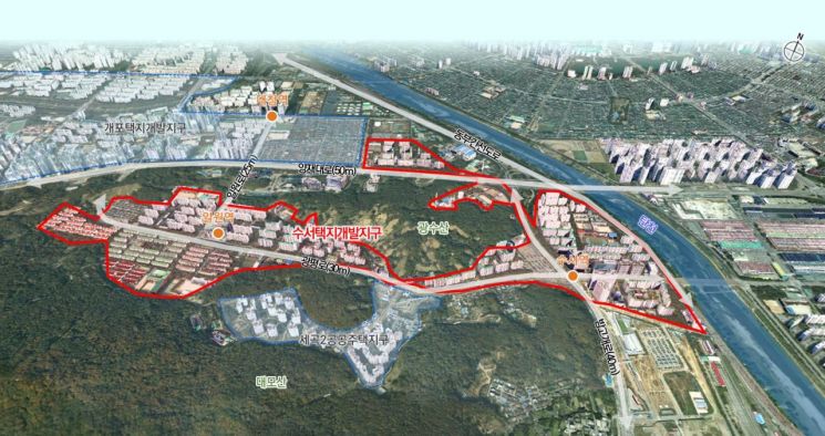 Apartment Heights Increase in Gangnam Suseo and Irwon... District Unit Plan Revised for the First Time in 12 Years