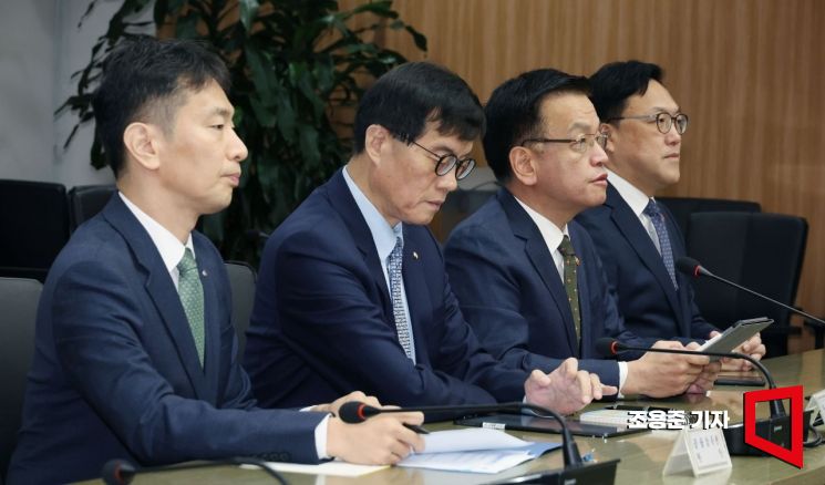 [Photo] Deputy Prime Minister Choi Sang-mok Presiding Over the Macroeconomic and Financial Meeting