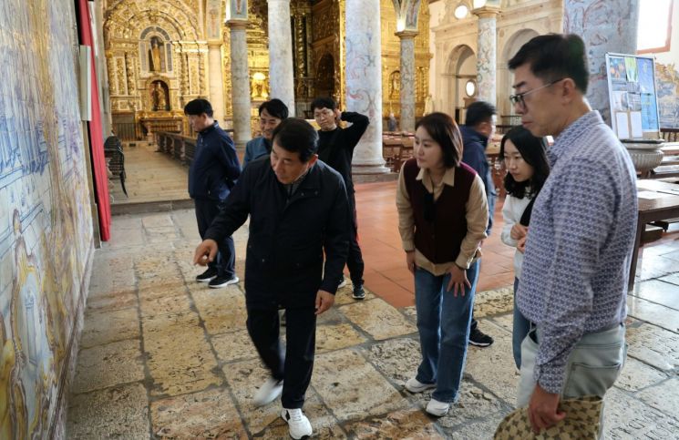 양산시 나동연 시장 포르투갈 LX팩토리 벤치마킹. 양산시 제공