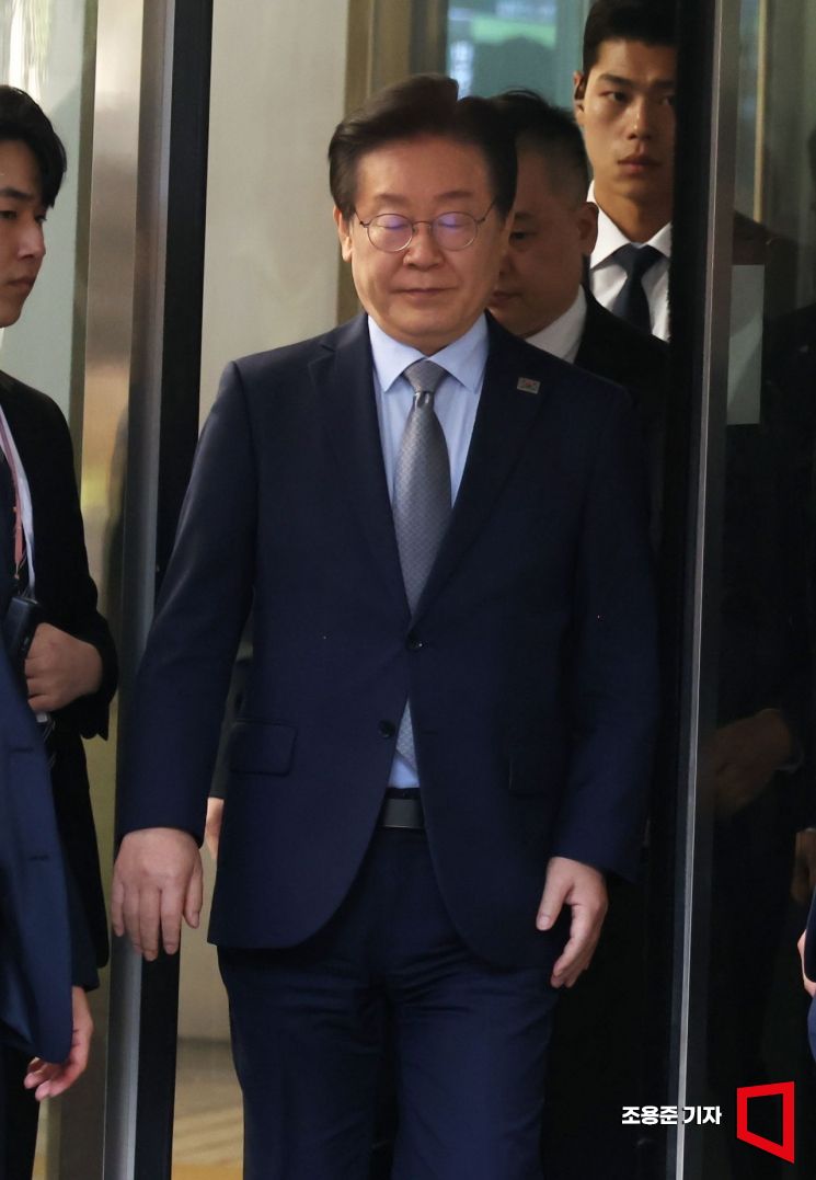 [포토] 눈감은 이재명 대표