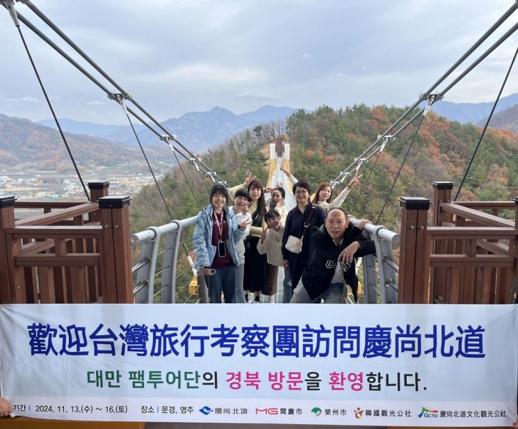 “문경·영주 관광지 매력에 흠뻑 빠졌어요”…대만여행업계, 경북북부지역 팸투어 