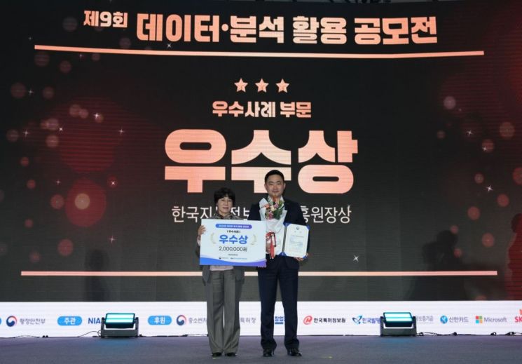 중진공, 데이터 기반 행정 활성화 공로 인정받아
