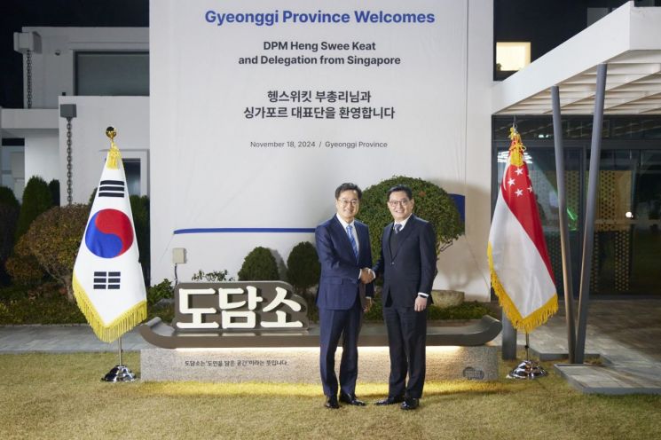 김동연, 6년만에 싱가포르 부총리 재회 "더 많은 협력 기대"