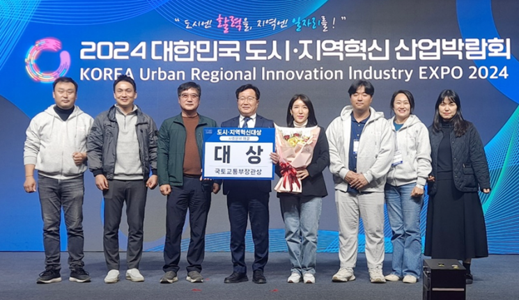 강진군, 도시지역 혁신대상 ‘대상’ 수상
