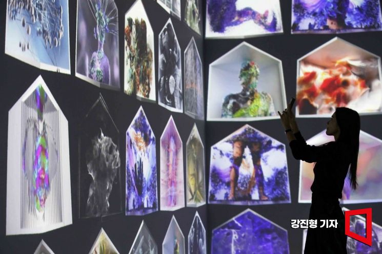 [포토] 'AI가 그린 인류의 세포데이터'