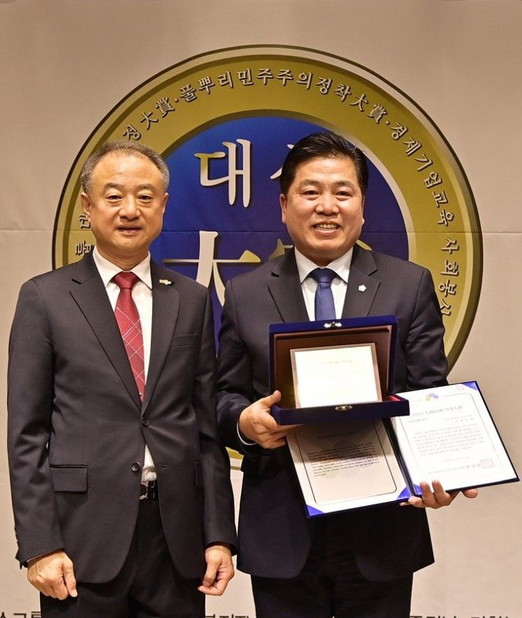 전승일 광주 서구 의장, '대한민국 의정 대상'