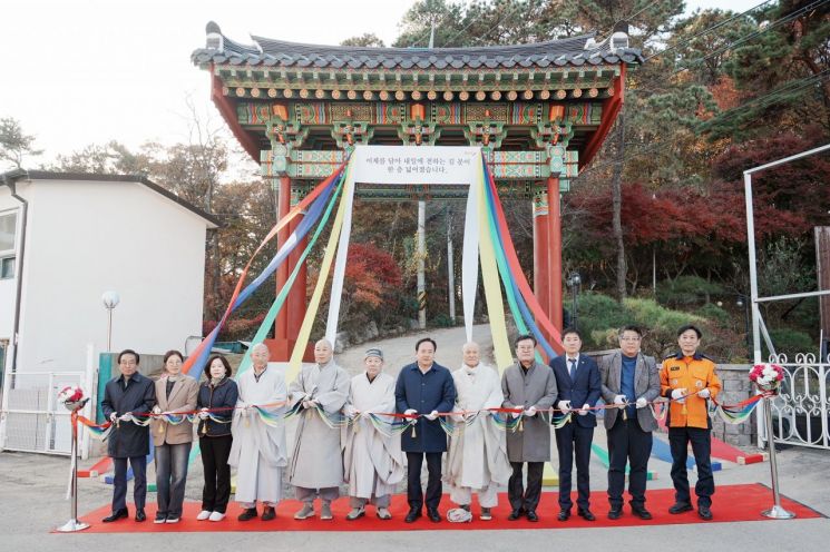 오산 독산성 산문 확 넓어졌다
