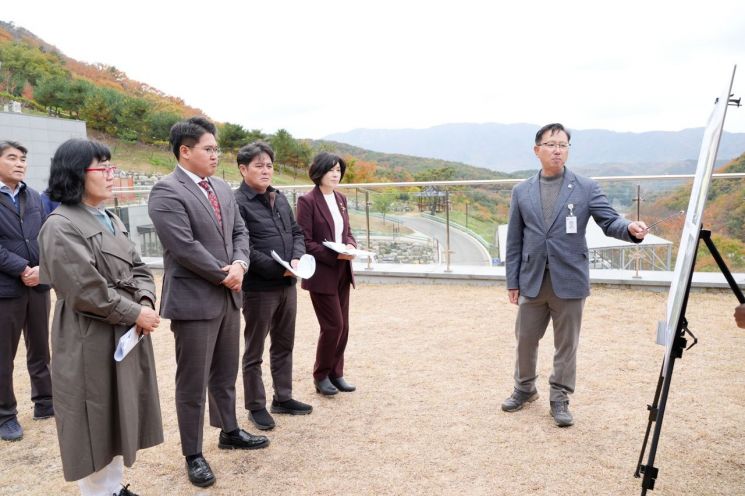 양산시의회, 올해 수시분·내년도 정기분 공유재산관리계획안 사업대상지 현장 활동