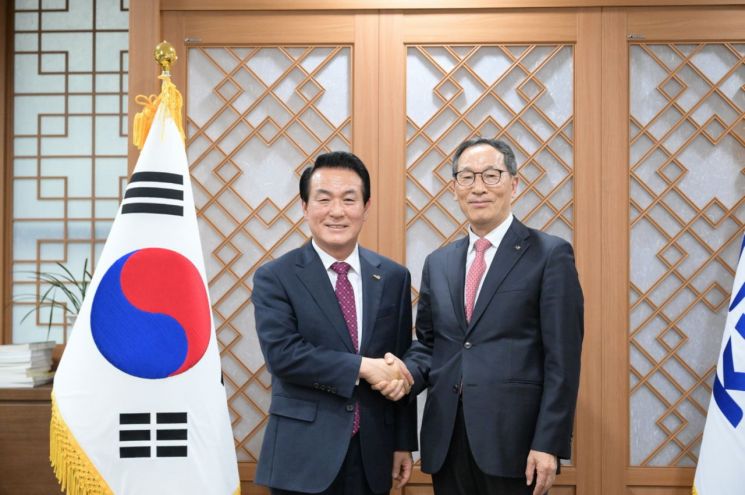 백성현 논산시장, 농어촌공사에 배수시설 개선 등 요청