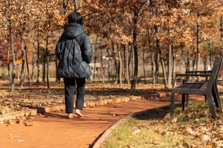 오산시 "내년 7곳에 맨발 황톳길 조성"